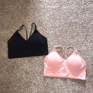 Two sport bras